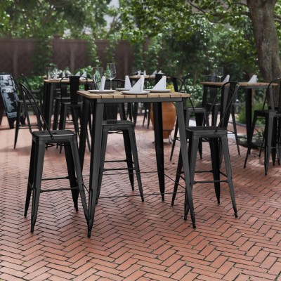 Комплект барный: стол, 2 стула UrbanBar - купить в Карадулях