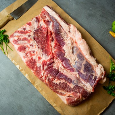 Свинина ребрышки мясные 900 г - купить в Карадулях